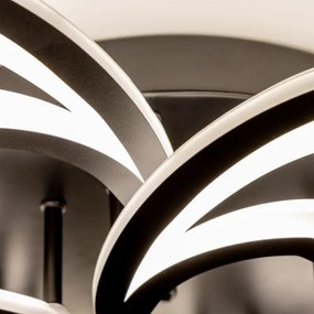 Lustră LED dimabilă aplicată Brilagi TWIST LED/125W/230V 3000-6500K + telecomandă