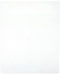 vidaXL Cearșaf de pat cu elastic, alb, 100x200 cm, bumbac