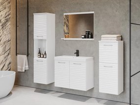 Mobilier baie Megasa I MDF (Alb + Alb) . 1104002