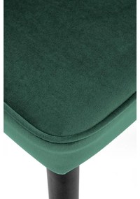 Scaun de bucaterie Dio, verde/negru