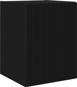 vidaXL Dulap TV de perete Negru 30 x 31 x 40 cm Lemn compozit