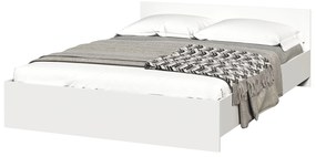 Pat standard Luiza, 140 x 200 cm, culoare alb