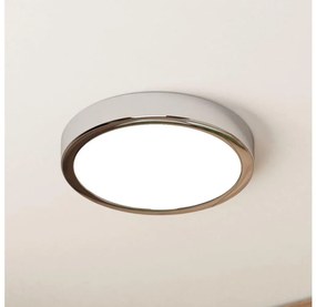 Eglo 900641 - Plafonieră LED de baie FUEVA, 17W, 230V, IP44, crom