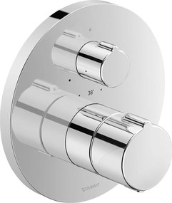 Duravit C.1 baterie de duș ascuns cu termostat crom C14200016010