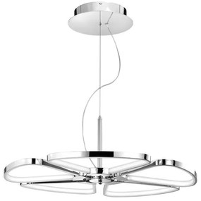 Lustra LED regalbila design modern Della