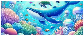 Tablou – Lume subacvatică (120x50 cm)