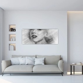 Tablou - Portretul lui Marilyn Monroe (120x50 cm)