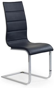 Scaun K104 piele ecologica negru