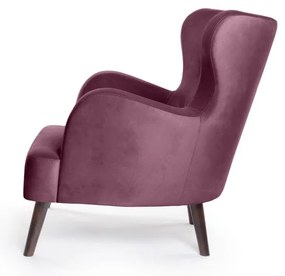 Fotoliu mov wing cu tapițerie din catifea Noemye – Bonami Selection