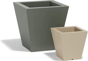Ghiveci plante, flori design decorativ modern pentru amenajari interioare si exterioare, SQUARE CONE POT 41160R Vondom