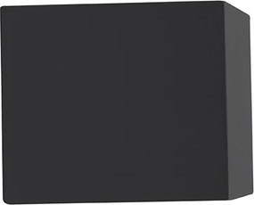 Lampa de perete moderna neagra IP44 - Baleno