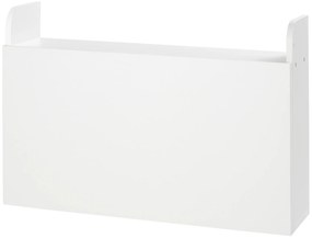 HOMCOM Birou suspendat, masă de perete rabatabilă și birou de perete cu depozitare - 77 x 20 x 51 cm | Aosom Romania