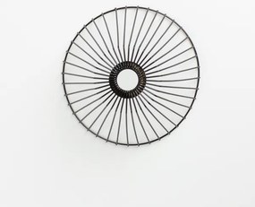 Brilagi - Lustră LED aplicată CERIA WIRE 1xE27/40W/230V, Ø 30 cm, neagră