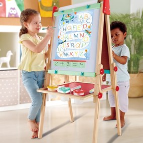 Tabla magnetica dubla cu set creatie
