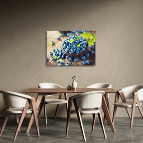 Tablou pe sticlă - Afine (70x50 cm)