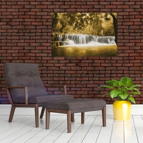 Tablou - Cascadă, de epocă (90x60 cm)