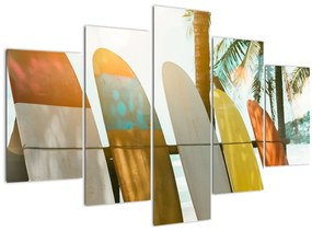 Tablou - Plăci de surf (150x105 cm)
