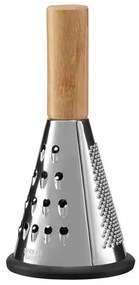 Razatoare conica cu maner lemn 15cm, Natural