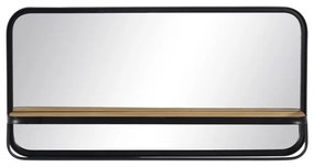 Oglindă de perete cu raft 80x40 cm Rachel – Ixia