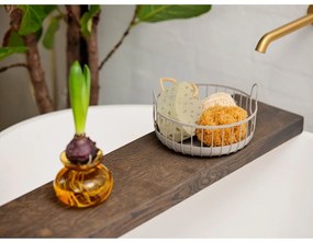 Coș de depozitare din sârmă din metal ø 22x8 cm Inu – Zone