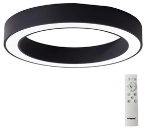 Azzardo AZ5035 - Plafonieră LED dimabilă MARCO LED/60W/230V negru + + telecomandă