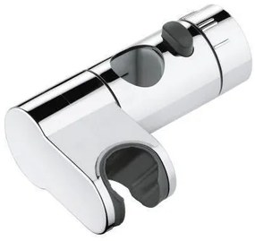 Suport glisant para dus Kludi montare pe bara crom lucios