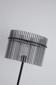 Lampadar/Lampa de podea decorativa Swizzle fumuriu