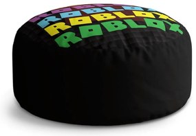 Taburet Circle Roblox text colorat, colorat