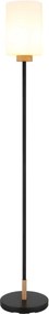 Globo 15977S - Lampadar ROWENA 1xE27/60W/230V negru/alb