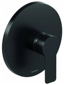 Duravit DC4210010046 - Baterie de duș pentru instalare încastrată D-CODE, negru mat