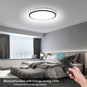 Brilagi - Plafonieră SMART LED/36W/230V Ø 48 cm Wi‑Fi Tuya + telecomandă