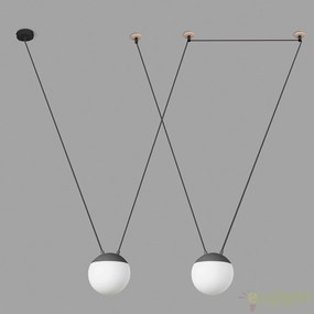 Lustra cu 2 pendule design modern MINE SPACE Grey 28376-2L