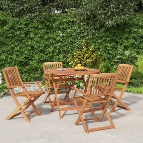 3152897 vidaXL Set mobilier de grădină, 5 piese, lemn masiv de acacia