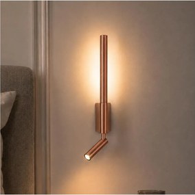 Brilagi -LED Aplică de perete cu spot VIXON LED/3W/230V + LED/5W, finisaj bronz, CRI 90