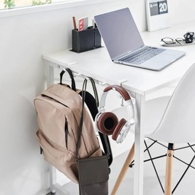 Cârlig alb mat ajustabil din oțel Tower – YAMAZAKI