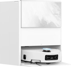 Aspirator robot Dreame Aqua 10 Ultra Track Complete RLR81CE-1-WH, 25000 Pa, 200 min, 3,5/4 l, VersaLift DToF+OmniSight, Camere AI, Control vocal, Automatizare, Alb