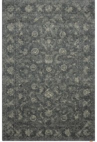 Covor gri din lână 200x300 cm Calisia Vintage Flora – Agnella