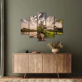 Tablou naturii cu raze de soae (150x105 cm)
