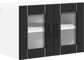 vidaXL Dulap de bucătărie Negru 60 x 31 x 40 cm Lemn compozit