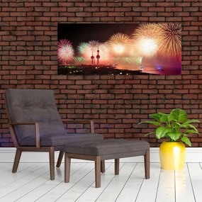 Tablou cu artificii (120x50 cm)