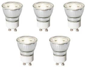 Set de 5 becuri LED GU10 dimabile 35mm 4W 230 lm 4000K