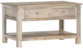 vidaXL Măsuță de cafea, 82 x 52 x 47 cm, lemn masiv de mango