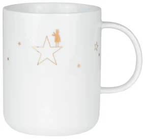 Räder Cana din portelan alb GOLDSTAR
