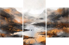 Tablou - Pictura peisajelor montane (90x60 cm)