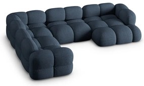 Colțar albastru închis (cu colț pe partea stângă/în formă de "U") Loretto – Cosmopolitan Design