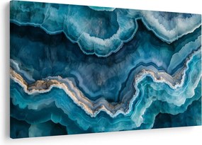 Tablou - Detaliu de acvamarin (90x60 cm)