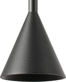 Pendul LED stil minimalist ANNA negru