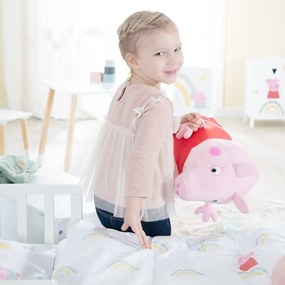 Lenjerie de pat pentru copii din bumbac pentru pătuț 100x135 cm Peppa Pig – Roba