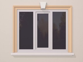 Ancadrament fereastra exterior FP105 dimensiuni 130x55x2000mm