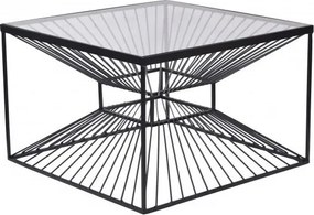 Masuta design modern Illusion 60cm, negru